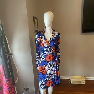 DVF Iconic wrap dress
